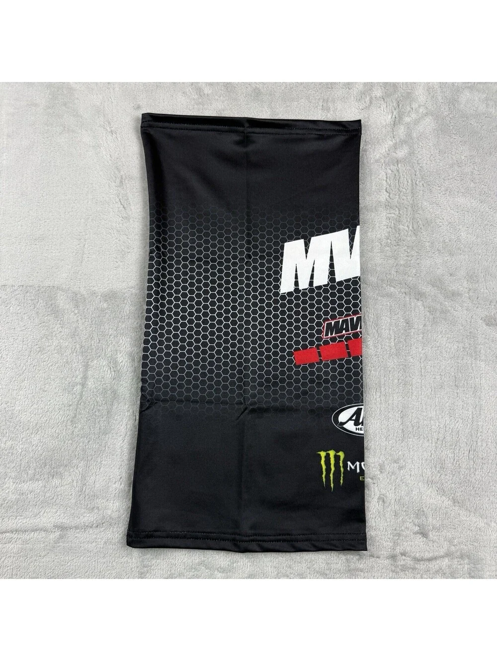 MVK Maverick Monster Energy Arai Motorcycle Neck Gaiter Face Cover Tube Scarf